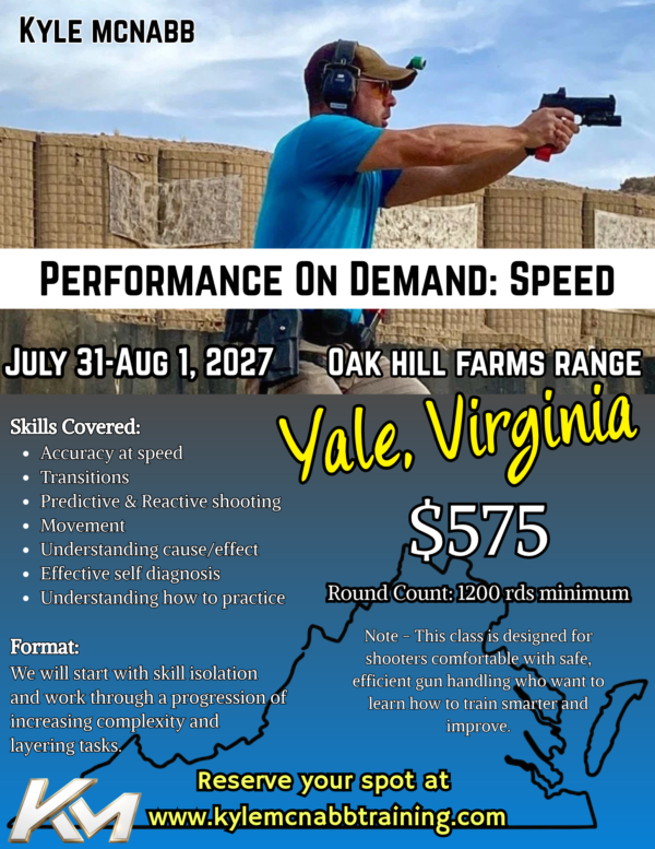 Performance on Demand: Speed (Pistol)